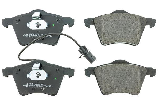 Jeu de 4 plaquettes de frein AISIN ref. BPFO-1030